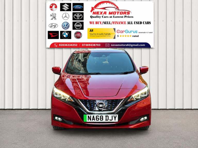 2018 Nissan Leaf 40kWh Tekna Hatchback 5dr Electric Auto (150 ps) Hatchback Electric Automatic