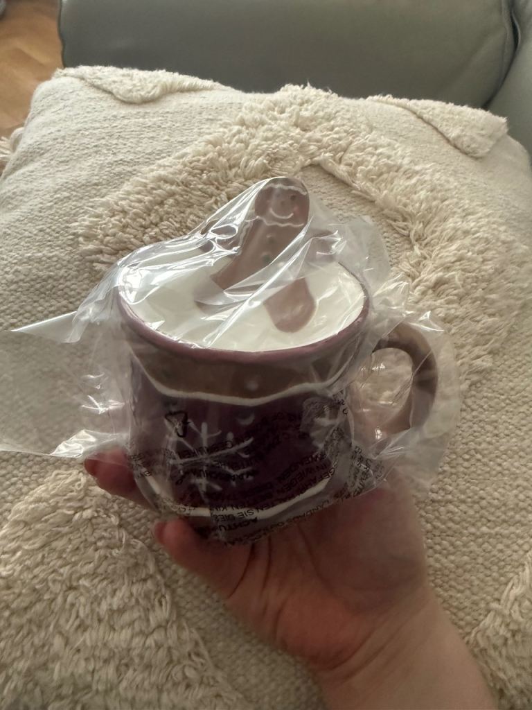 Scentsy gingerbread man mini warmer brand new 