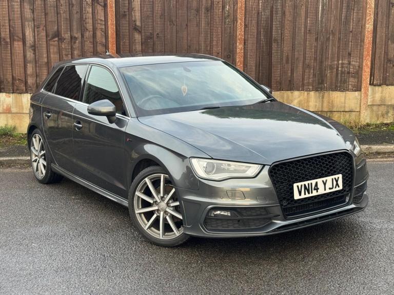 2014 Audi A3 1.4 TFSI CoD S line Sportback S Tronic Euro 6 (s/s) 5dr HATCHBACK Petrol Automatic