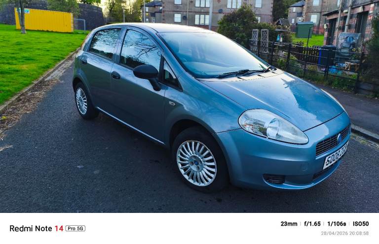 Fiat, GRANDE PUNTO, Hatchback, 2008, Manual, 1242 (cc), 5 doors