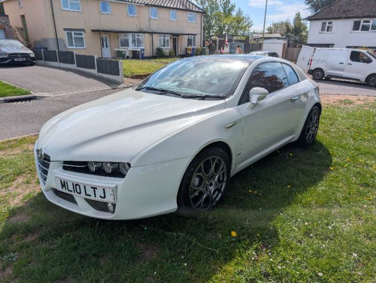 Alfa Romeo Brera 2,2 JTS RARE White with Red Leather