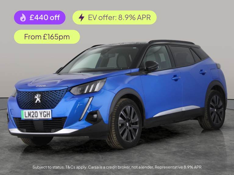 2020 Peugeot E-2008 50kWh GT SUV 5dr Electric Auto (136 ps) - LED - REVERSE CAM - NAV Suv Electri...