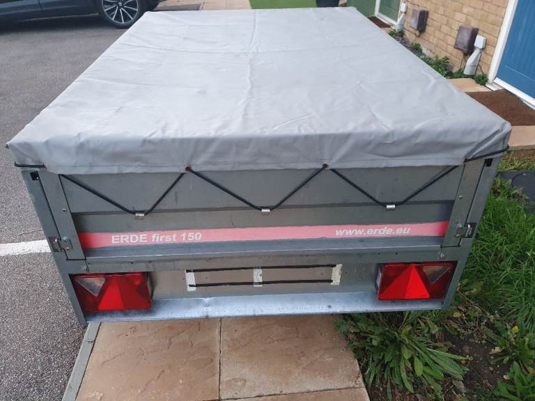 Erde First 150 Trailer with cover