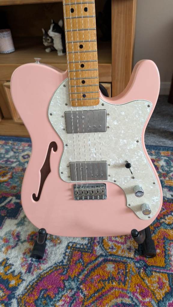 Fender Vintera II Telecaster Thinline- Upgraded CuNiFe pickups and wiring