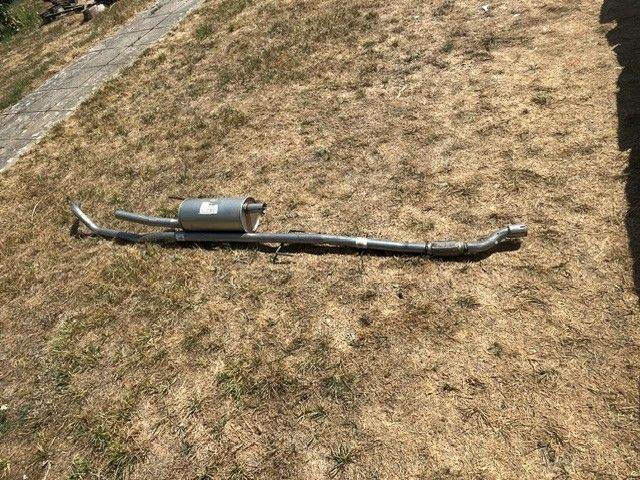 BM50163 Exhaust and rear silencer