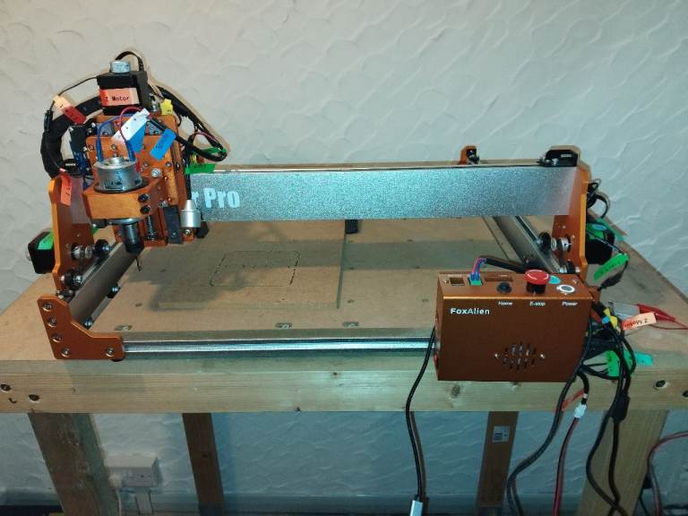 Fox alien masuter pro,cnc router 40x40cm cutting area
