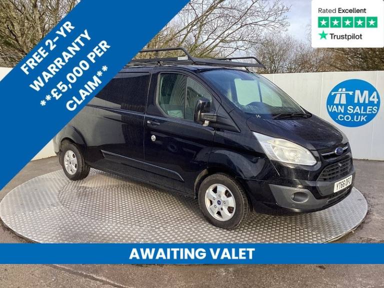  Ford Transit Custom TDCi 290 Limited LWB A/C Euro 6 LWB Panel Van Diesel Manual