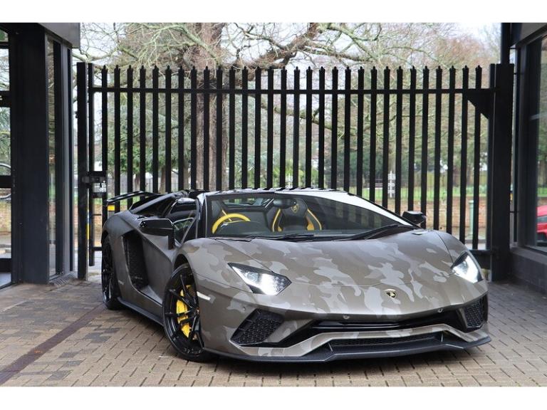  Lamborghini Aventador 6.5 V12 LP 740-4 S Roadster 2dr Petrol ISR 4WD Euro 6 (740 ps) Convertible...