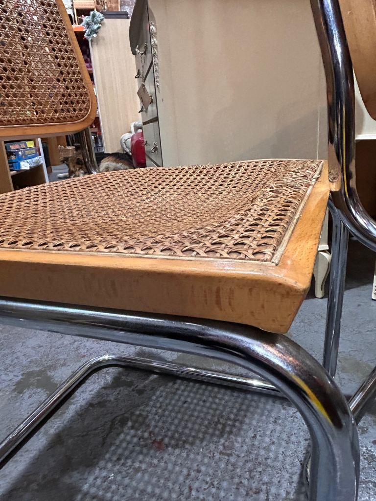 Two Marcel Breuer Cesca Chairs £100 Each