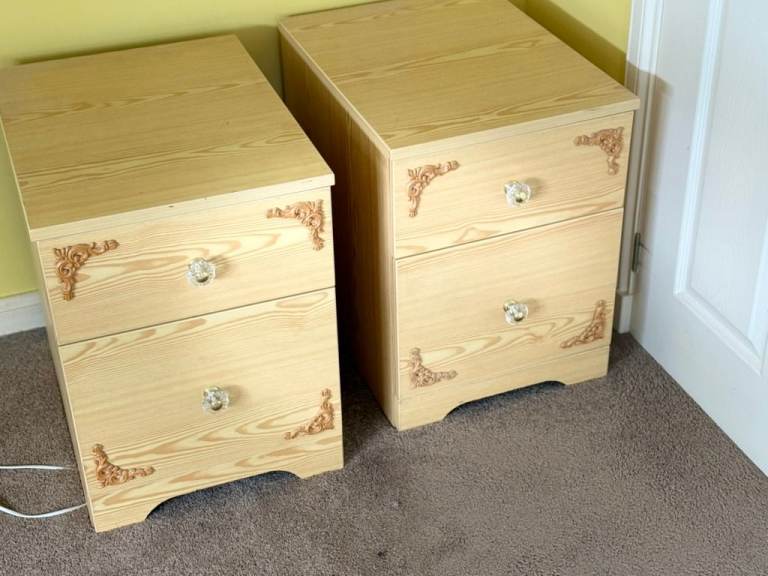 Pair of Bedside Cabinets