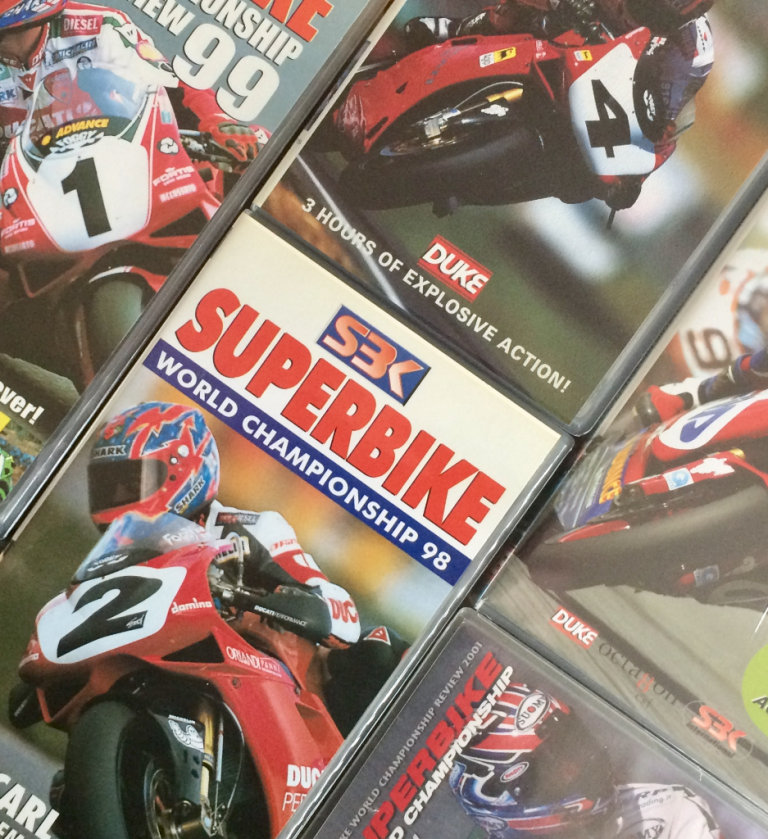 WORLD SUPERBIKE CHAMPIONSHIP REVIEW 1997 TO 2003 - VHS - BUNDLE OF 6 FOR £20