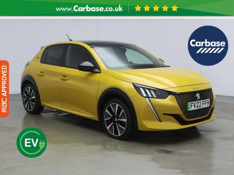 2022 Peugeot E-208 50kWh GT Premium Hatchback 5dr Electric Auto (7kW Charger) (136 ps) Hatchback ...