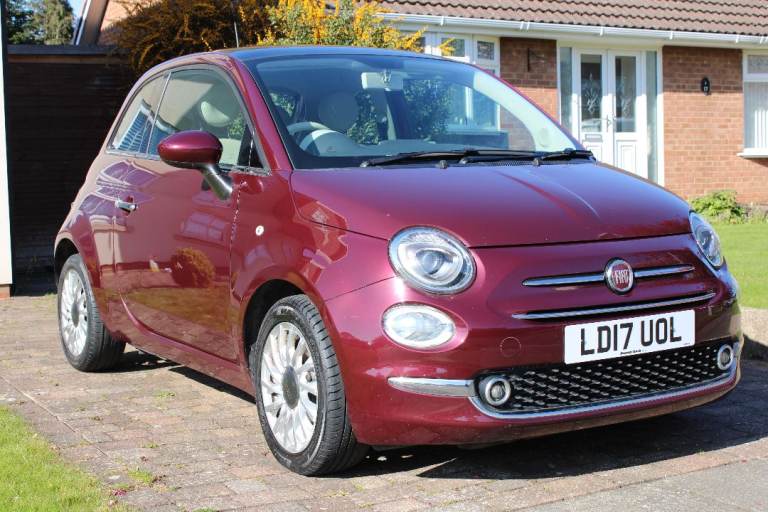 Fiat 500 1.2i Lounge 2017 (17) 5 speed manual gearbox