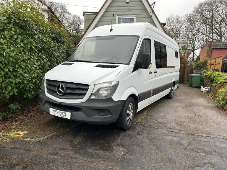 MERCEDES SPRINTER 314 CDI 2017, 6 SPEED, CONVERTED CAMPERVAN, 2 BERTH, 4 BELT
