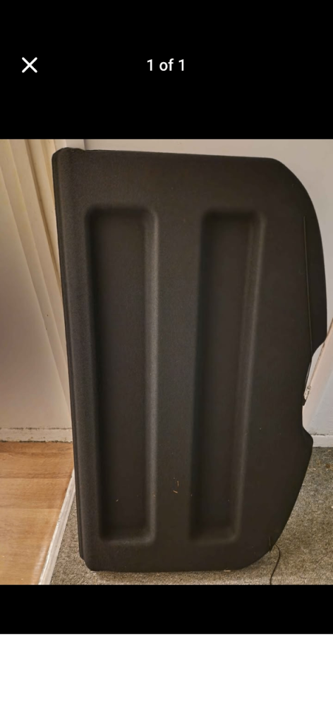 Nissan Qashqai parcel shelf