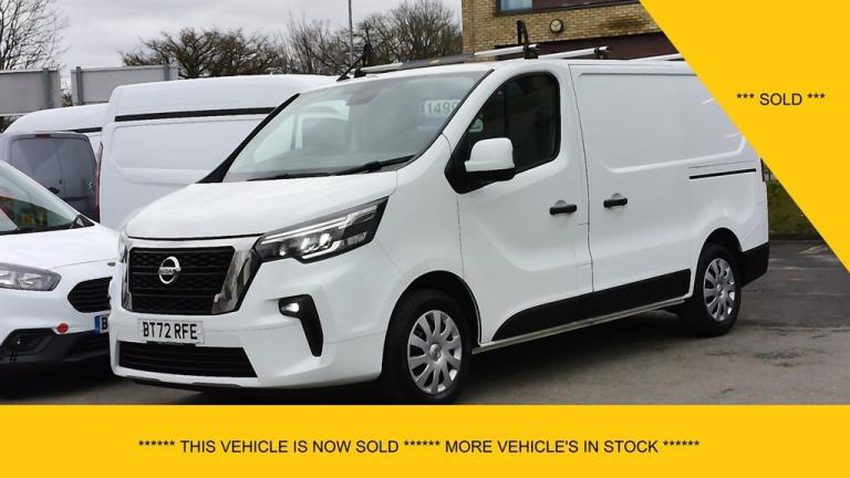 2022 Nissan Primastar 28 ACENTA 2.0DCI L1 SWB ONLY 45.000 MILES,AIR CONDITIONING,PARKING SENSORS ...