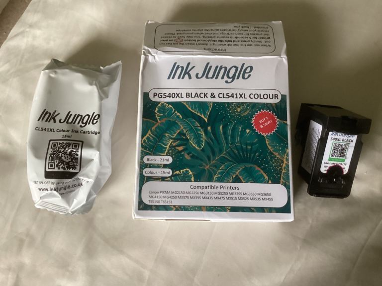 PG540XL BLACK & CL541XL COLOUR