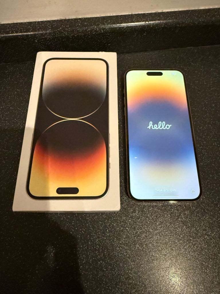 Apple iPhone 14 Pro Max Phone 128GB Gold