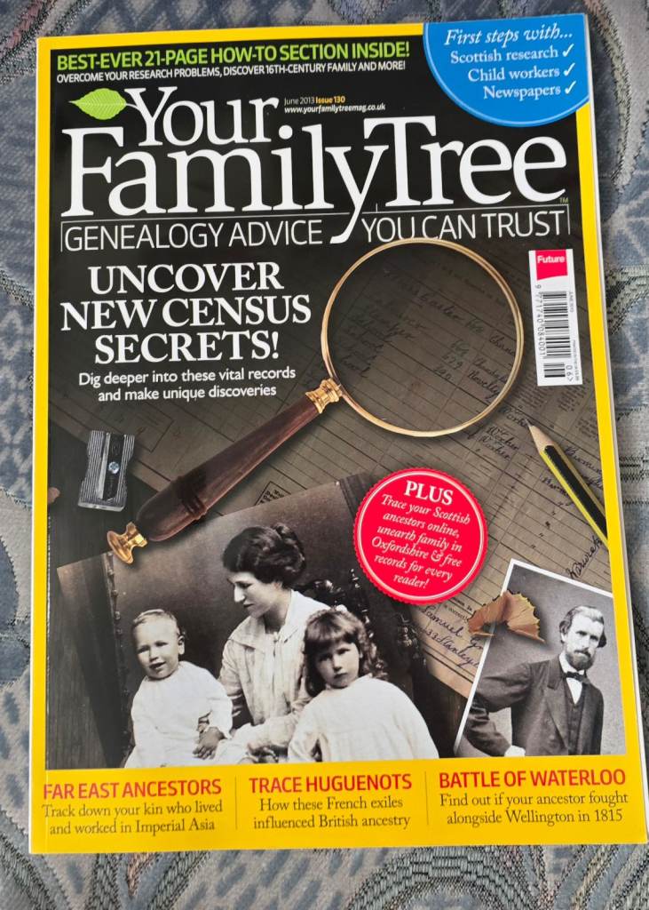 Free - Your Family Tree magazines