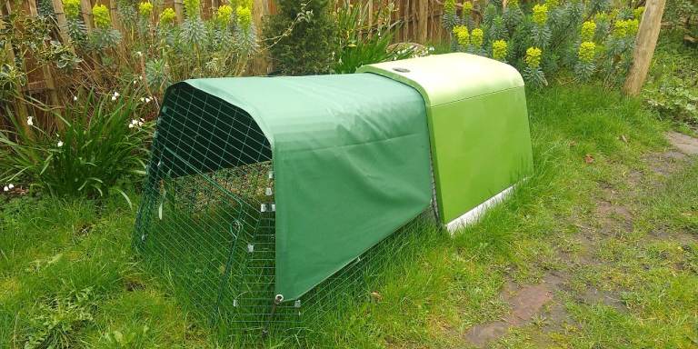Omlet eglu outdoor guinea pig/rabbit hutch and run.