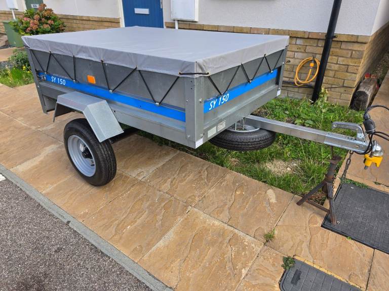 Erde SY150 Trailer with cover 