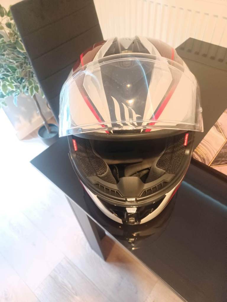 Motorcycle helmet and jacket 