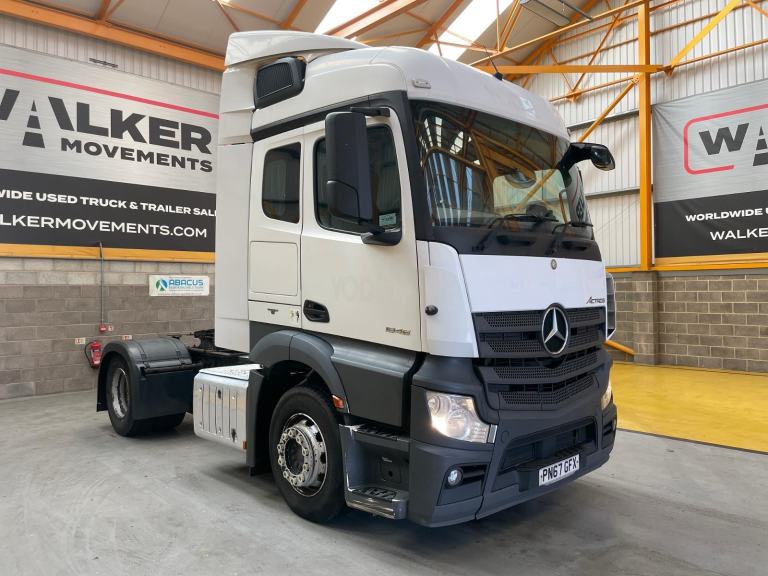 MERCEDES ACTROS 1846 STREAMSPACE *EURO 6* 4X2 TRACTOR UNIT – 2017 – PN67 GFX