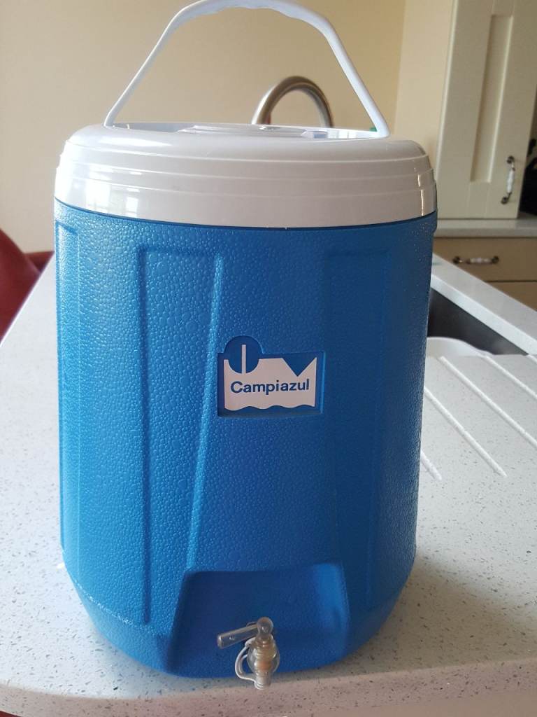 Campiazul Drinks Dispenser/Cooler – Blue, Good Condition