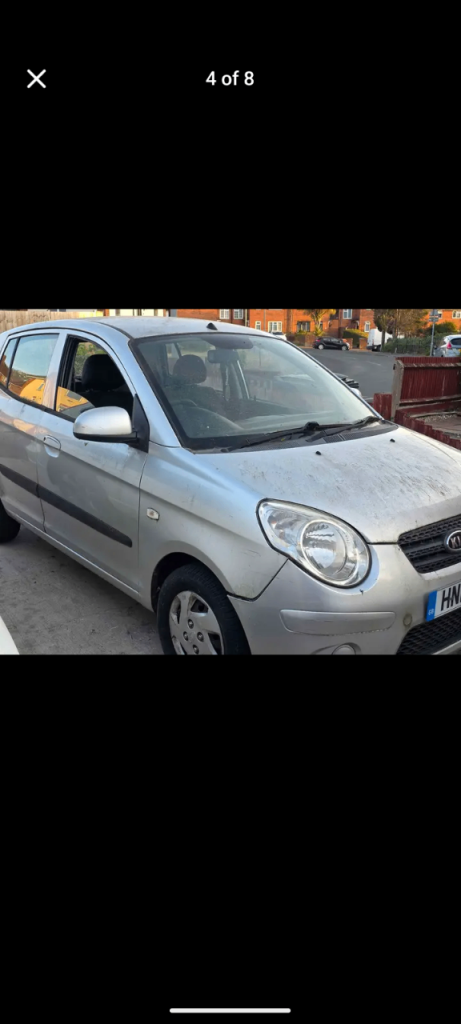 Kia Picanto 1.0cc 10 Plate Year 2010 Tax £30 Yearly Ulez Free Complaint 