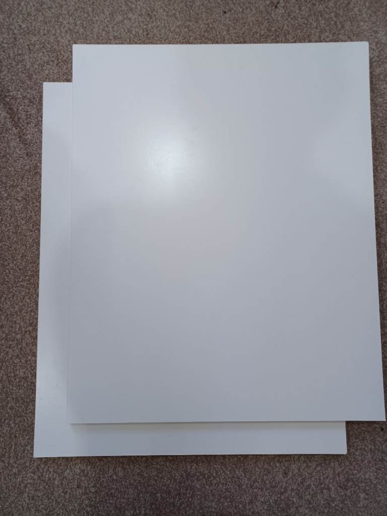 2 IKEA Pax Komplement shelves, 58x75cm. 