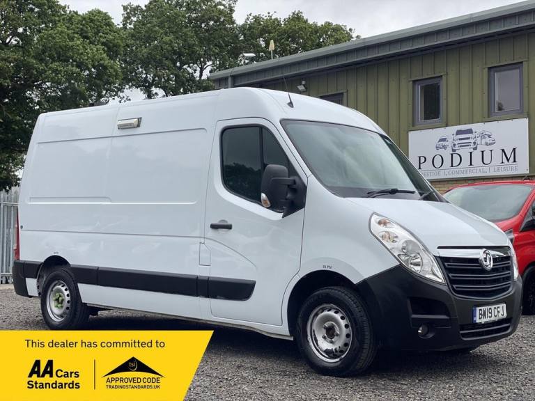 2019 Vauxhall Movano 2.3 CDTi 3500 FWD L2 H2 Euro 6 5dr Panel Van Diesel Manual