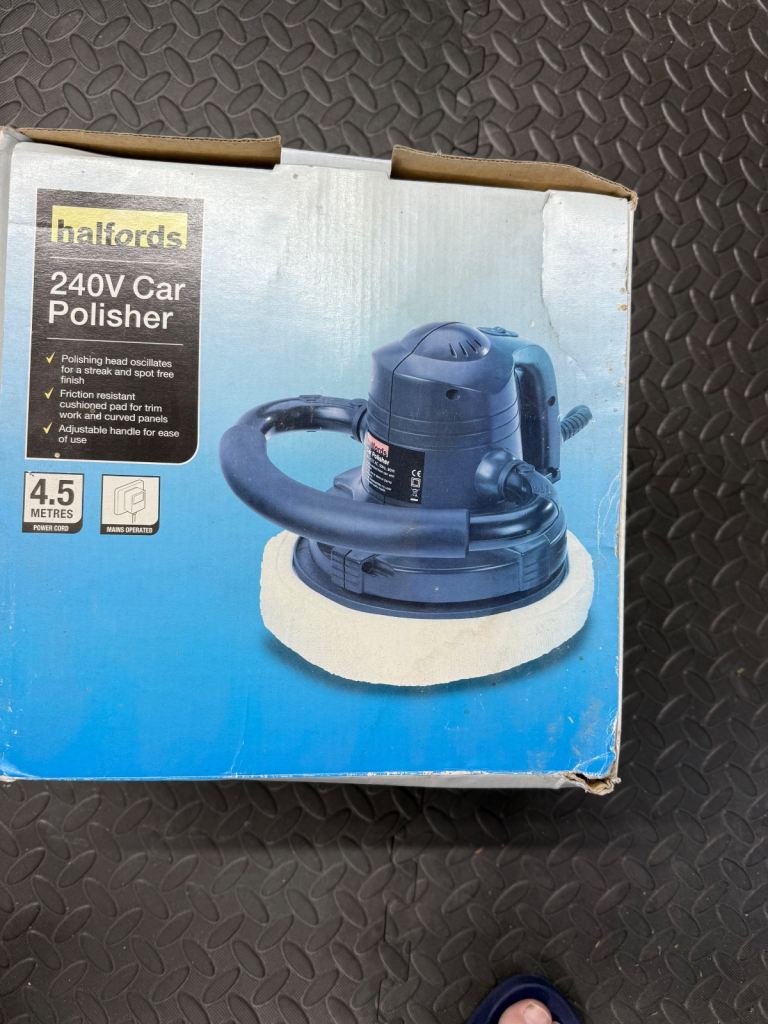 Halfords Electric Car Polisher