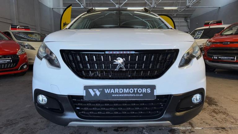 PEUGEOT 2008 1.2 PureTech GT Line White 5dr PANROOF+SATNAV+CRUISE+DAB 2017