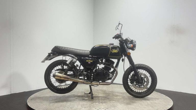 Mash Black SEVEN 125 2019 5K GOOD RUNNING CAFE RACER RETRO PROJECT BIKE 125CC