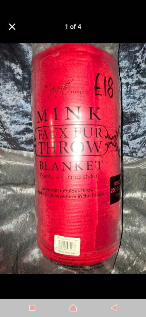 mink blankets various prints 200 x 240cm