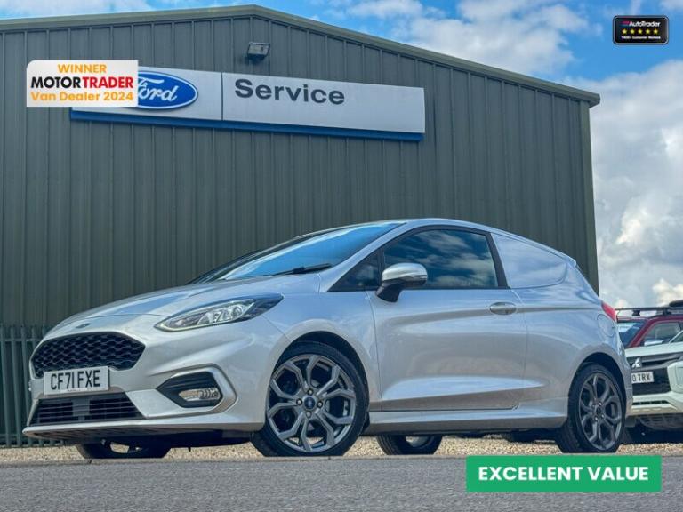 2022 Ford Fiesta Sport Alloys  Air Con Apple CarPlay Car derived van Petrol Manual