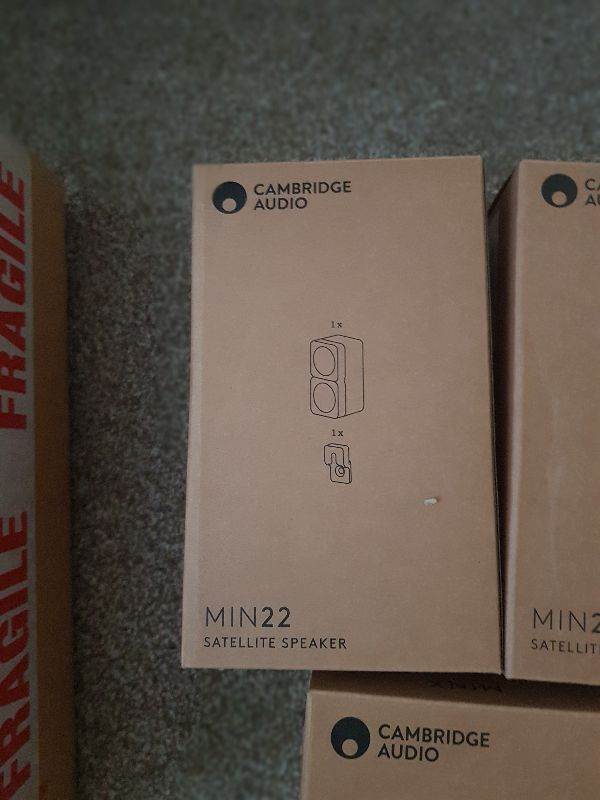 cambridge audio min22 satellite speaker