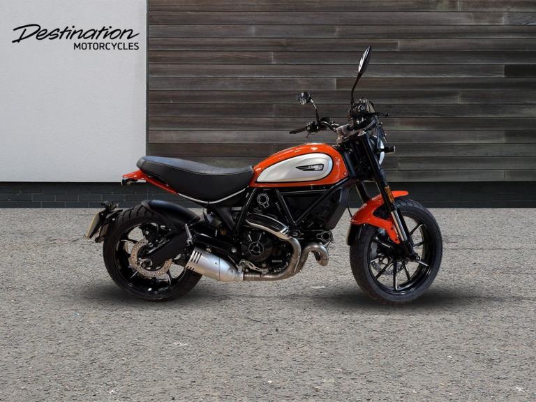 2019 Ducati Scrambler ICON orange Manual