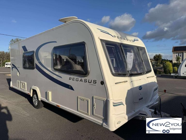 2012 Bailey Pegasus Milan 4 Berth 'U' Shaped Lounge Caravan - STOCK S086