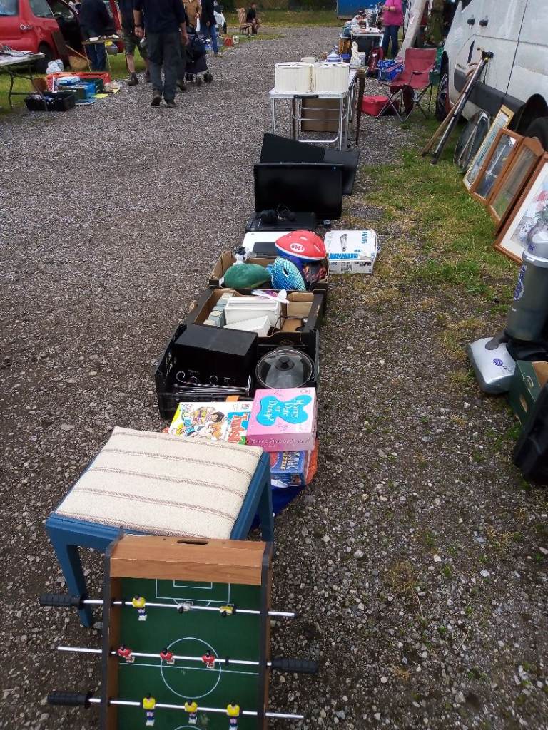 Boxes of collectable, old and new , carboot thing's 