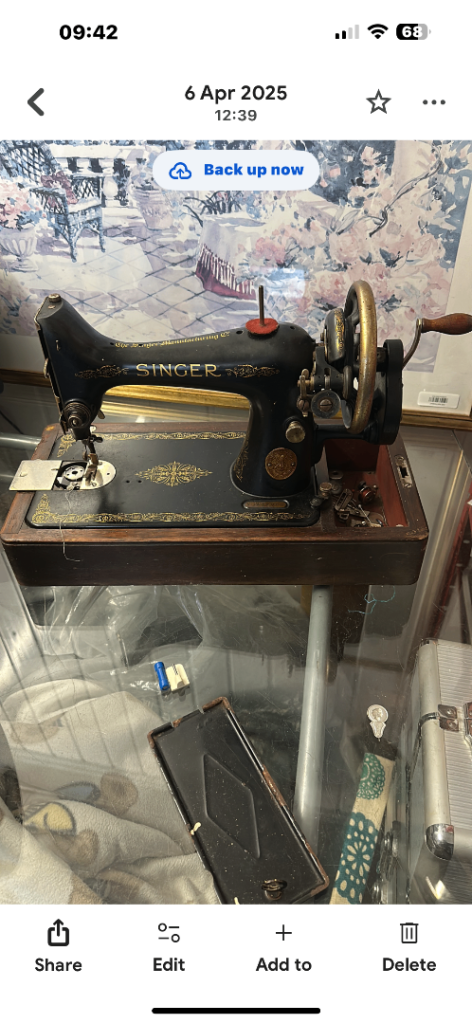 Singer sewing machine