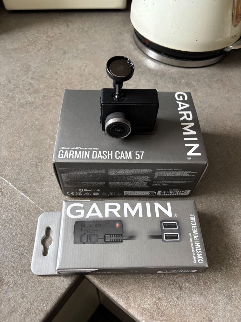 Garmin 57 dashcam plus OBD port.
