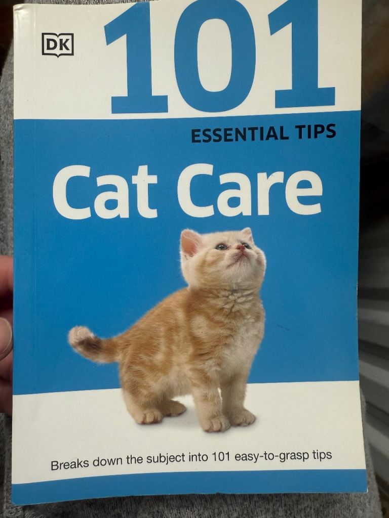 Cat care book