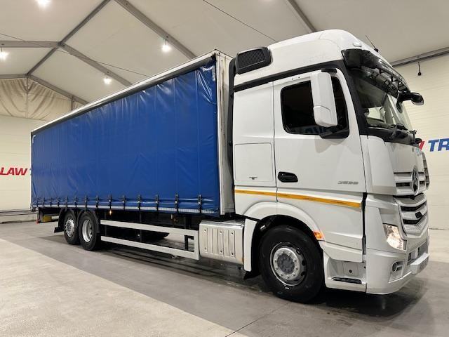 Mercedes Actros 2535 6x2 Sleeper Cab Curtainsider  