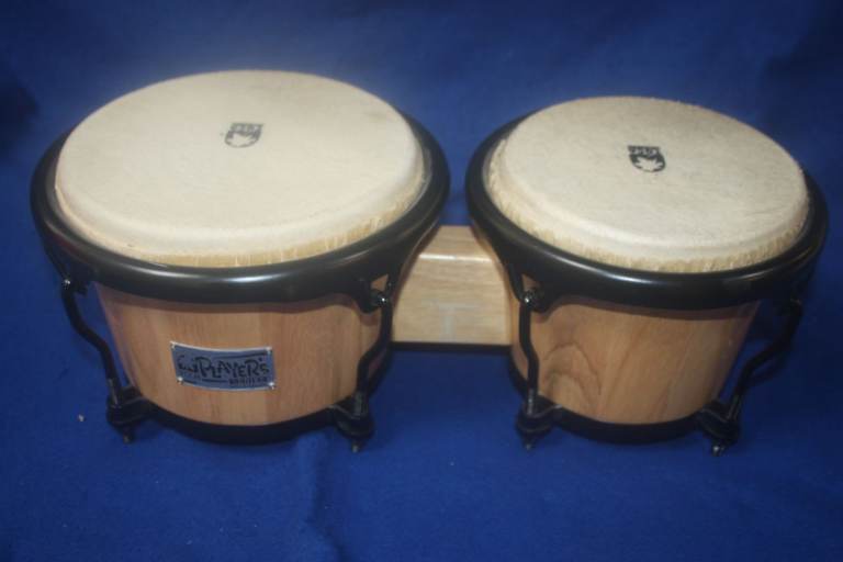Toca Kayman Player's Series Natural Wood Bongos 7in + 8.1/2in ~ £65 ono
