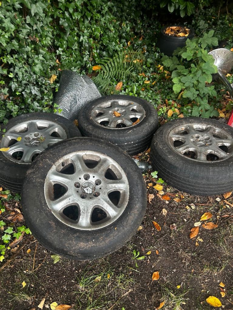 Mercedes Benz C Class Alloys Wheels & Tyres 