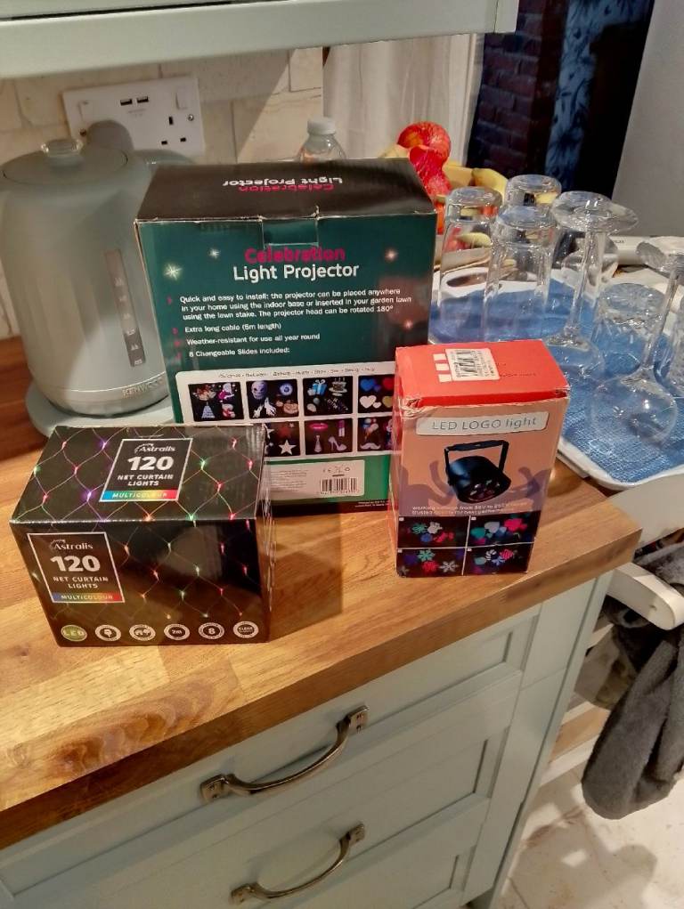 Christmas Projectors and Window lights for Sale