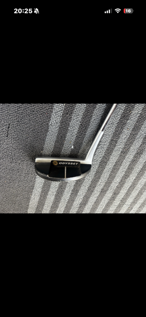 Left hand odyssey stroke lab nine putter 