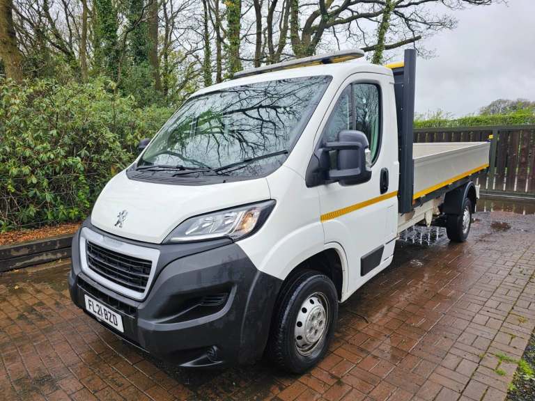 2021 Peugeot Boxer BLUEHDI DROPSIDE 335 L3 Flatbed Diesel Manual