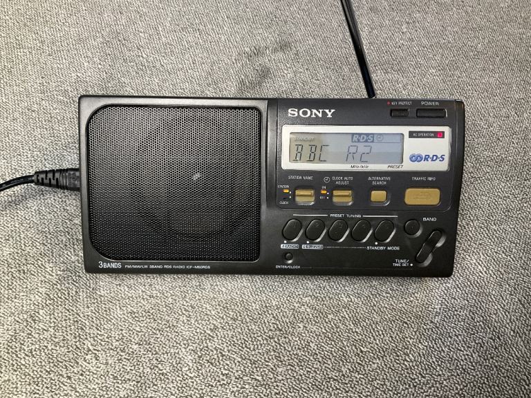 Sony icf-m50rds portable radio